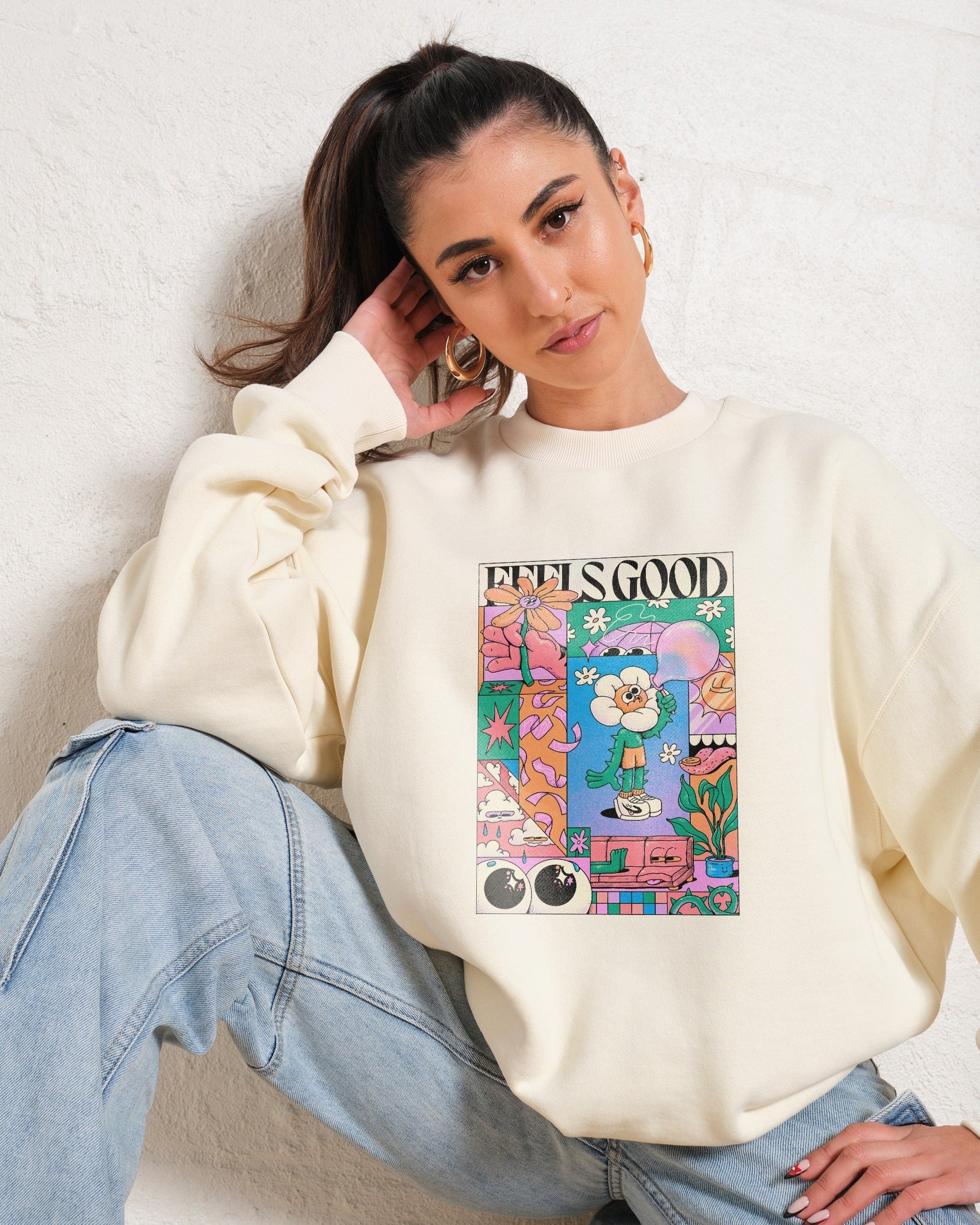 Feels Good Sweatshirt Unisex T-shirt, Sweatshirt, Hoodie, Long Sleeve Tee - T-Shirt, Sweatshirt, Hoodie
