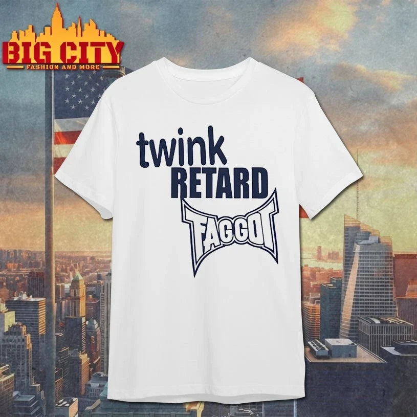 Junathrifts Twink Retard Faggot And I Have A Gun shirt Unisex T-shirt, Sweatshirt, Hoodie, Long Sleeve Tee - T-Shirt, Sweatshirt, Hoodie