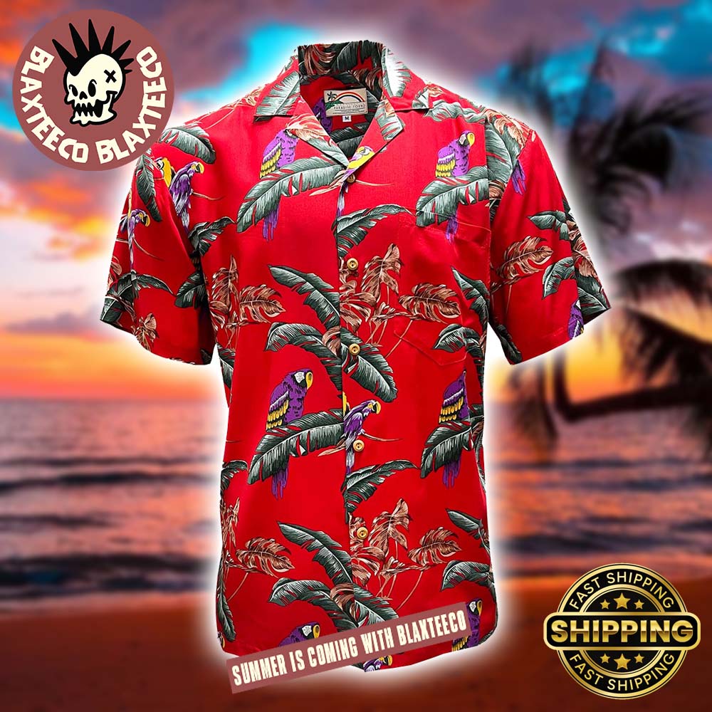 Jungle Bird Magnum PI Hawaiian Shirt Unisex T-shirt, Sweatshirt, Hoodie, Long Sleeve Tee - T-Shirt, Sweatshirt, Hoodie