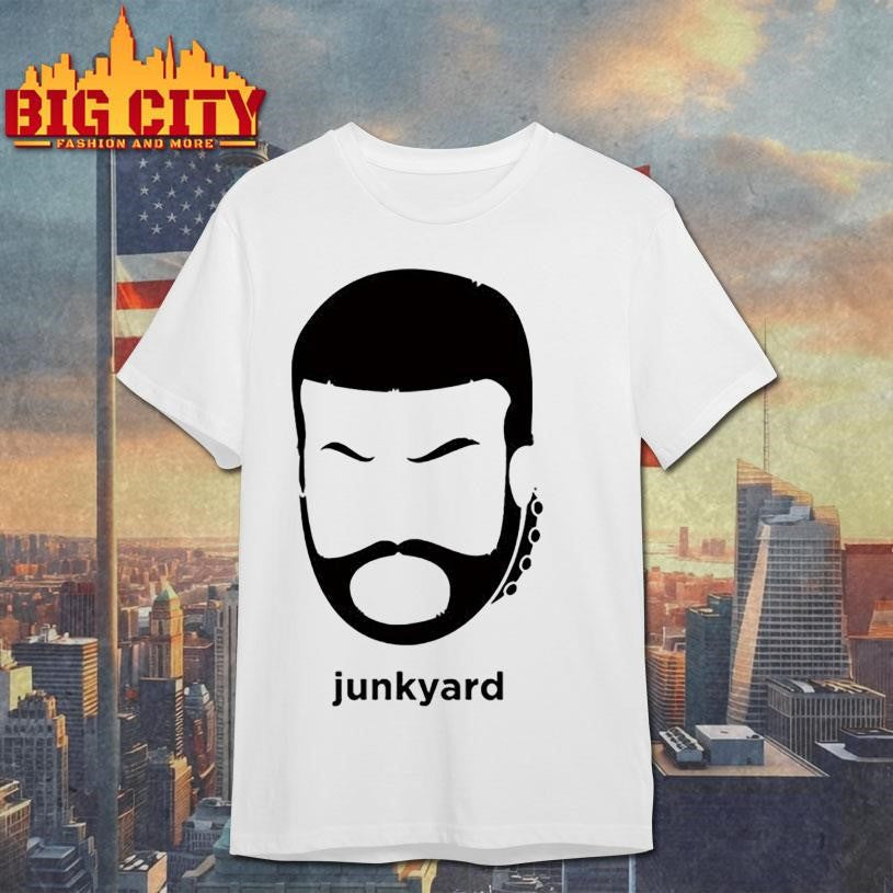 Junkyard dog face black and white shirt Unisex T-shirt, Sweatshirt, Hoodie, Long Sleeve Tee - T-Shirt, Sweatshirt, Hoodie