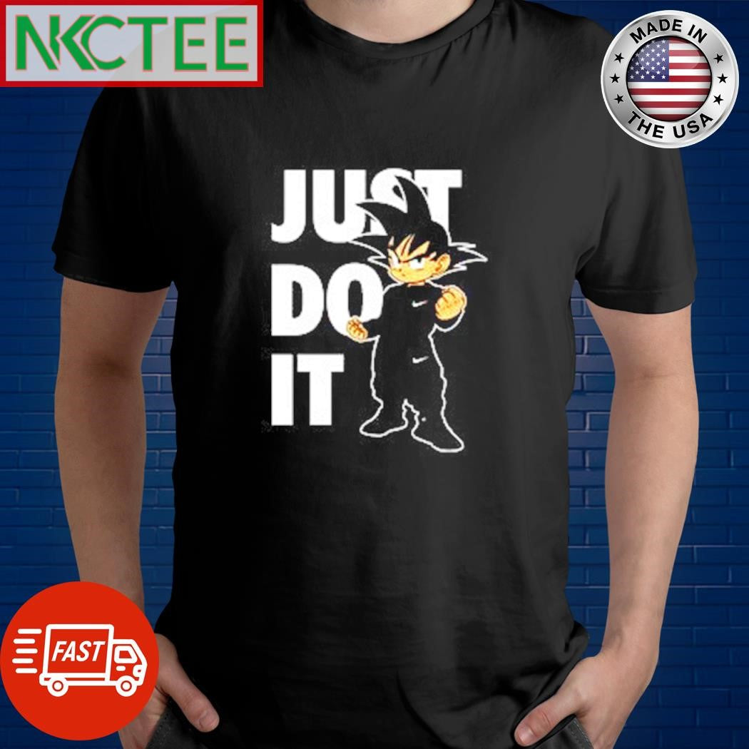 Just Do It black Kid Goku shirt Unisex T-shirt, Sweatshirt, Hoodie, Long Sleeve Tee - T-Shirt, Sweatshirt, Hoodie