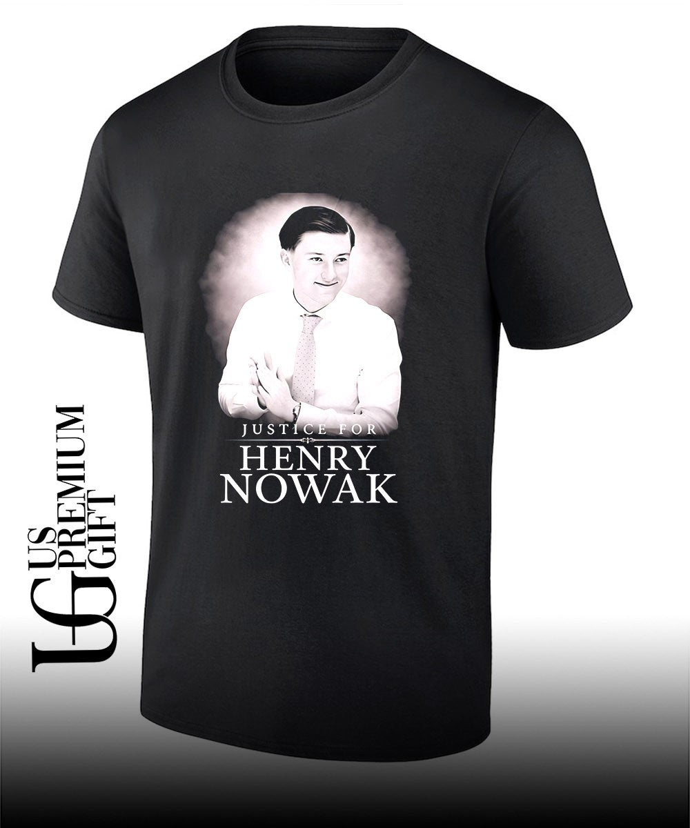 Justice for Henry Nowak portrait shirt Unisex T-shirt, Sweatshirt, Hoodie, Long Sleeve Tee - T-Shirt, Sweatshirt, Hoodie
