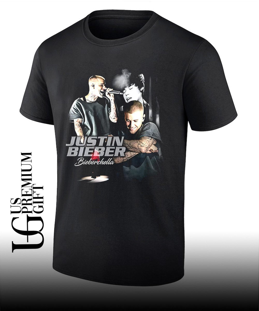 Justin Bieber Bieberchella poster shirt Unisex T-shirt, Sweatshirt, Hoodie, Long Sleeve Tee - T-Shirt, Sweatshirt, Hoodie