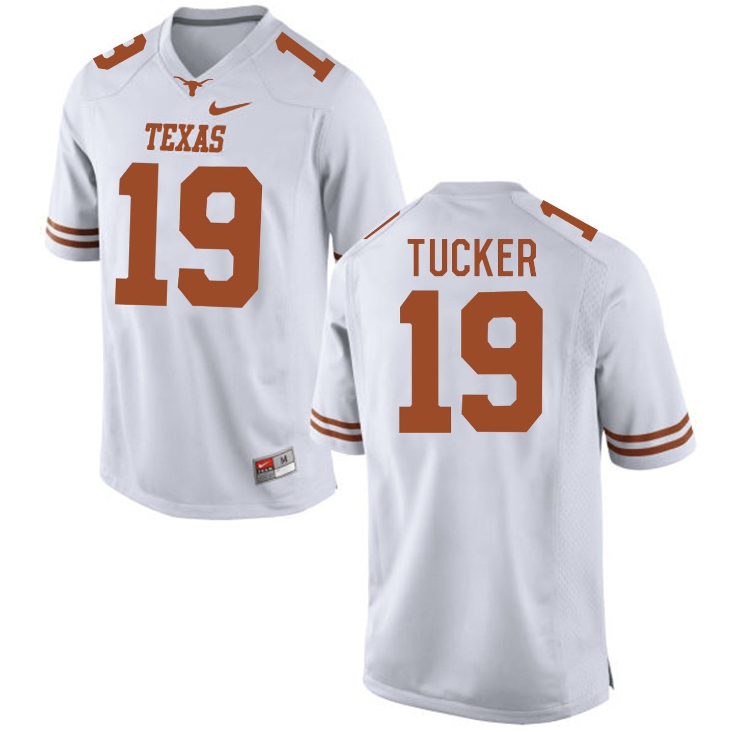 Justin Tucker 19 White College Football Jersey football jersey product view 1