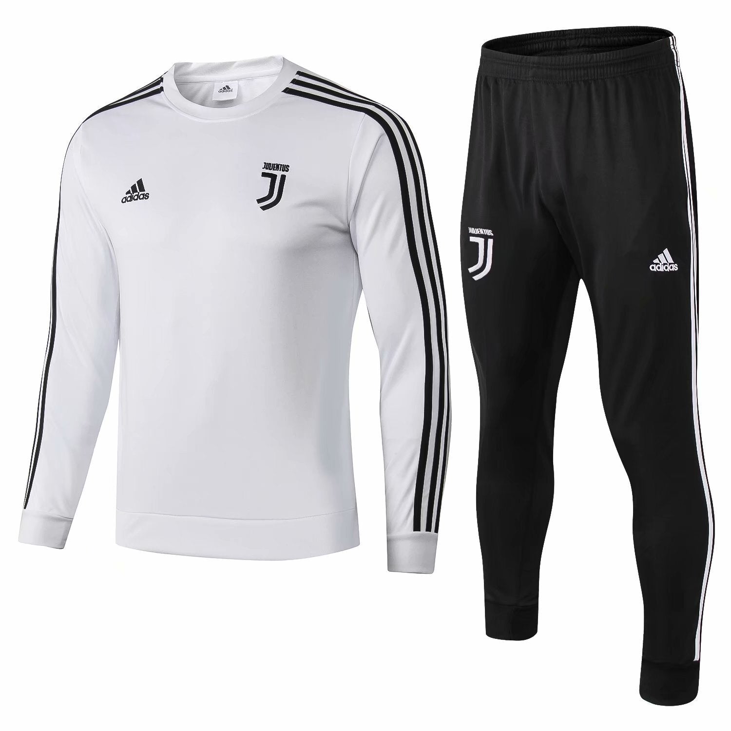 Juventus Oneck White Training Suit 0 Soccer Jersey sports jersey product view 1