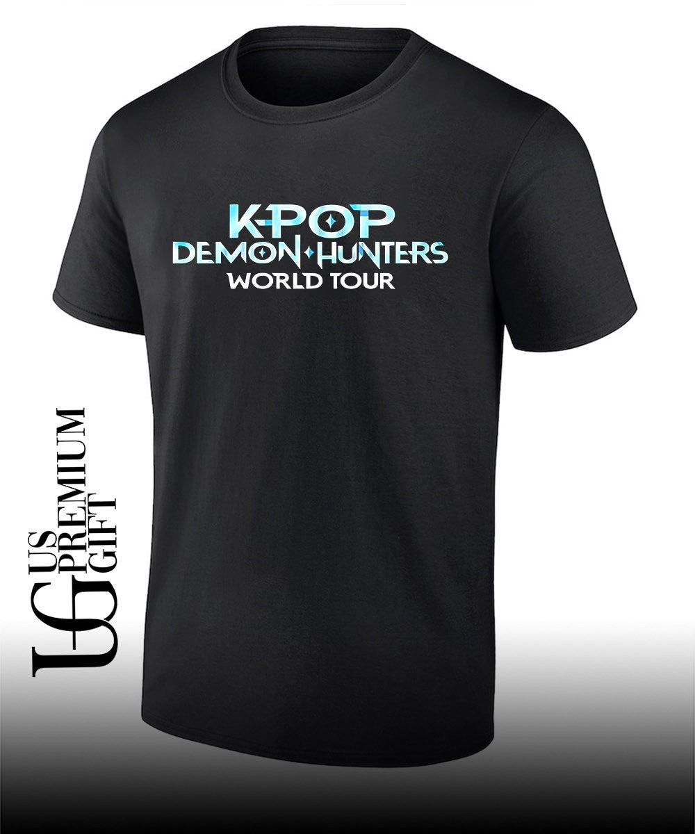 K-Pop Demon Hunters World Tour shirt Unisex T-shirt, Sweatshirt, Hoodie, Long Sleeve Tee - T-Shirt, Sweatshirt, Hoodie
