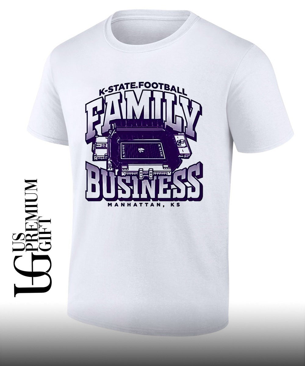 K-State Wildcats Football Family Business shirt Unisex T-shirt, Sweatshirt, Hoodie, Long Sleeve Tee - T-Shirt, Sweatshirt, Hoodie