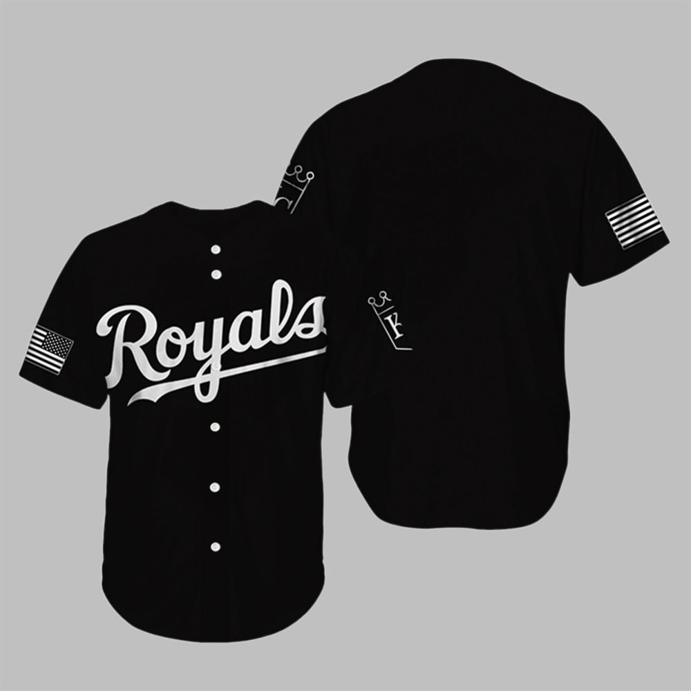 KC Royals Military Day 2025 Jersey Giveaway baseball jersey product view 1