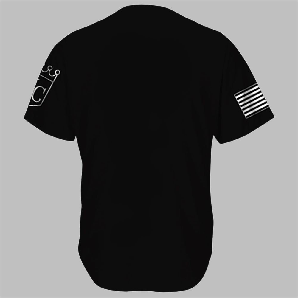 KC Royals Military Day 2025 Jersey Giveaway baseball jersey product view 2