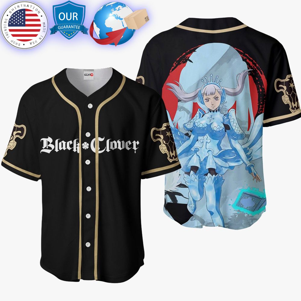 HOT Black Clover Noelle Silva Baseball Jersey baseball jersey product view 1