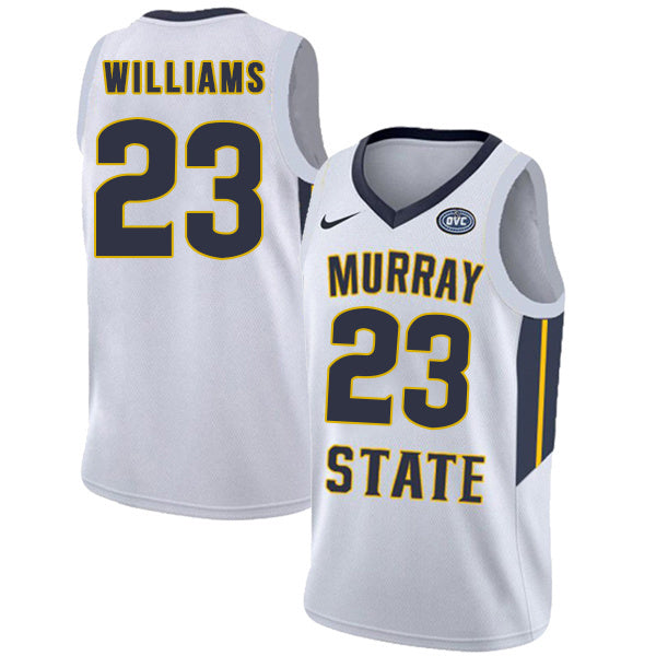 KJ Williams 23 White College Football Jersey football jersey product view 1