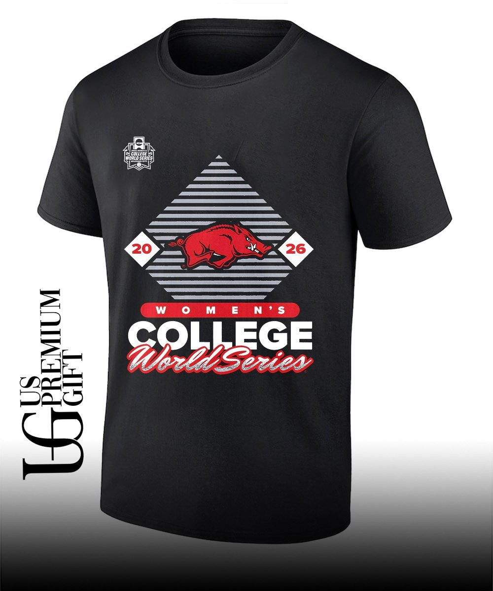 2026 NCAA Arkansas Razorbacks Softball Womens College World Series shirt Unisex T-shirt, Sweatshirt, Hoodie, Long Sleeve Tee - T-Shirt, Sweatshirt, Hoodie