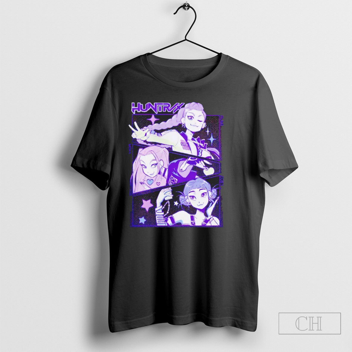 Kpop Demon Hunters Huntrix World Tour Shirt Tee Unisex T-shirt, Sweatshirt, Hoodie, Long Sleeve Tee - T-Shirt, Sweatshirt, Hoodie