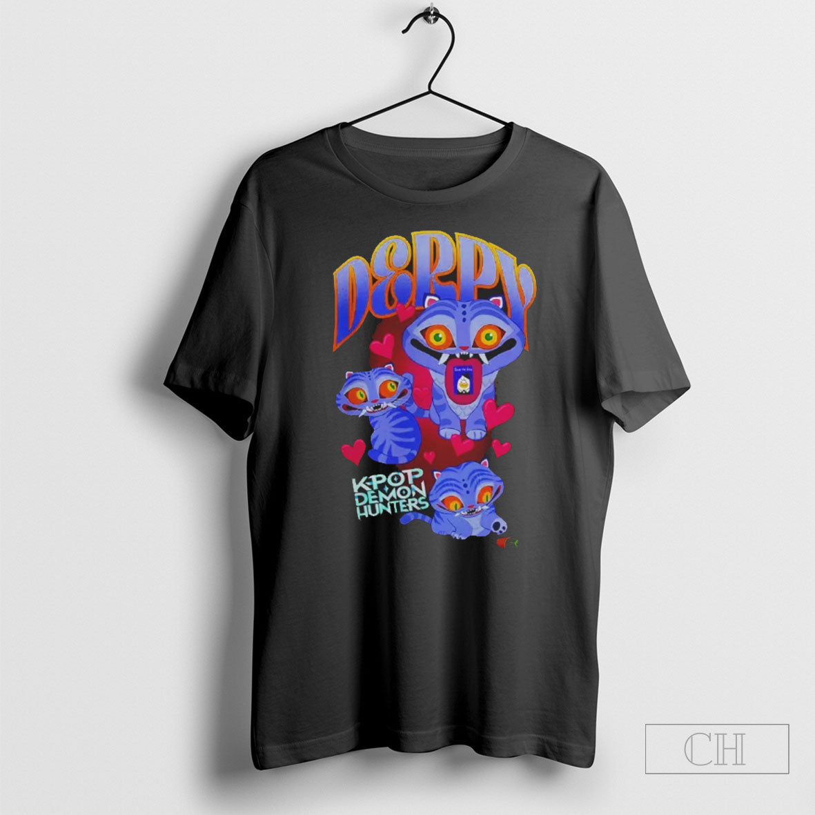 Kpop Demon Hunters Derpy Collage Shirt Tee Unisex T-shirt, Sweatshirt, Hoodie, Long Sleeve Tee - T-Shirt, Sweatshirt, Hoodie