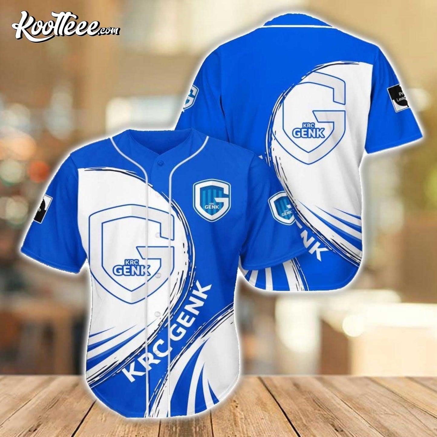 KRC Genk Sport Team Gift Baseball Jersey baseball jersey product view 1