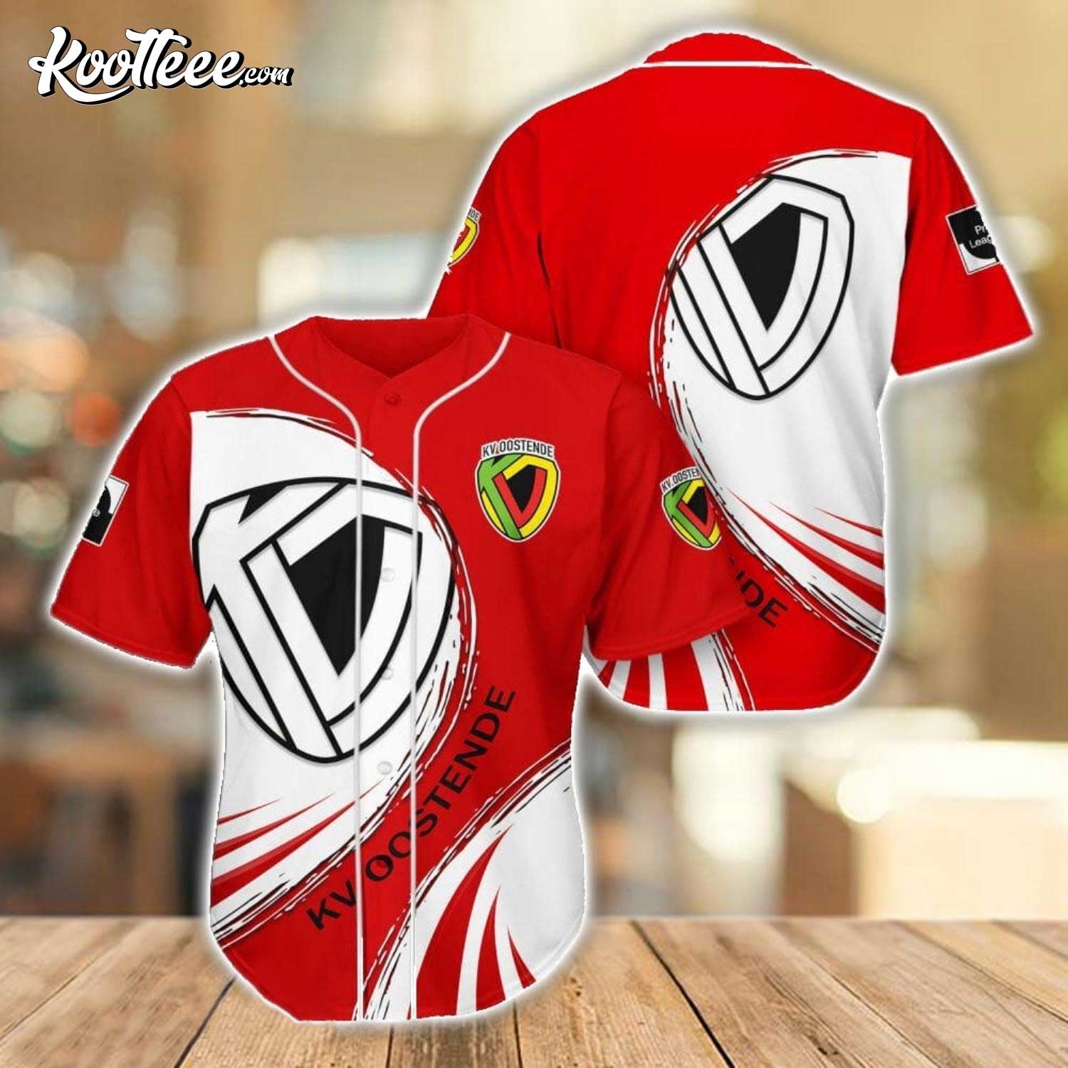KV Oostende Sport Team Gift Baseball Jersey baseball jersey product view 1