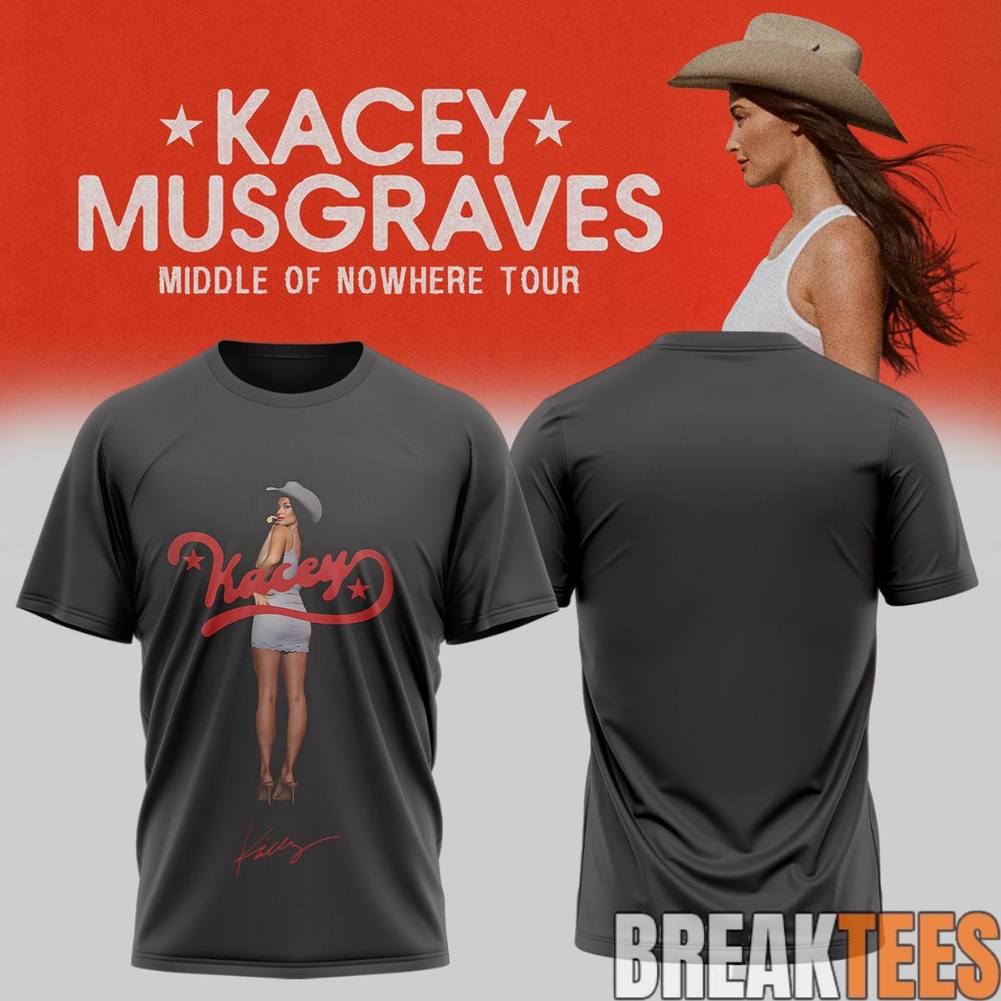 Kacey Musgraves Middle of Nowhere Tour 2026 Tee Unisex T-shirt, Sweatshirt, Hoodie, Long Sleeve Tee - T-Shirt, Sweatshirt, Hoodie