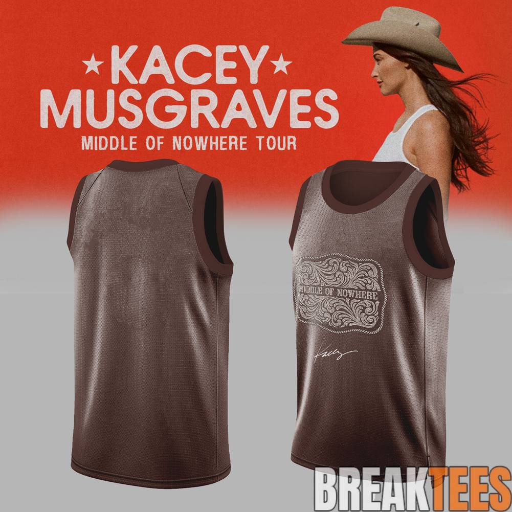 Kacey Musgraves Middle of Nowhere Tour Basketball Jersey basketball jersey product view 1