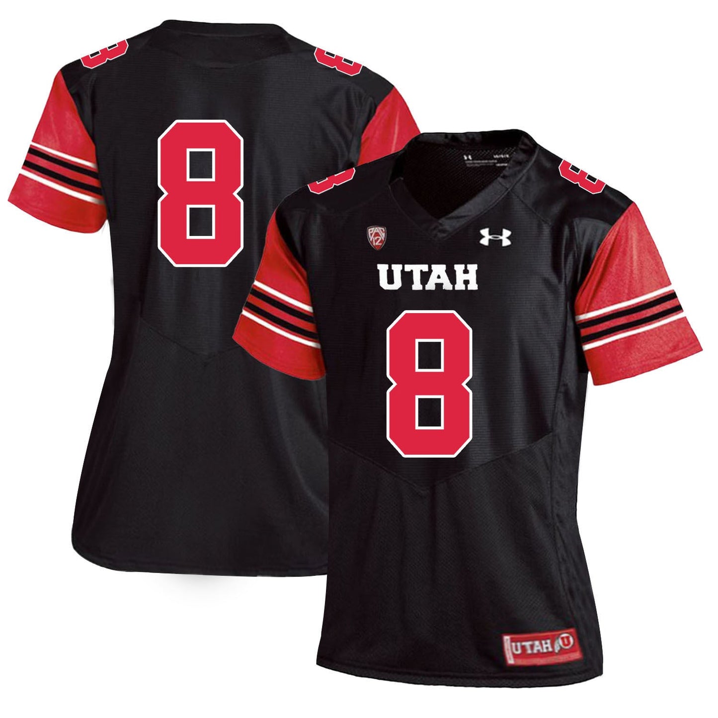 Kaelin Clay 8 Black Women College Football Jersey football jersey product view 1