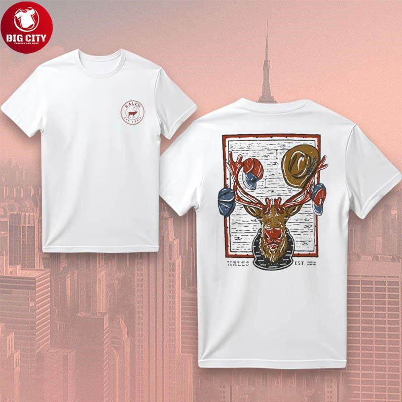 Kaleo Spotify Reindeer 2025 Two Sided Shirt Unisex T-shirt, Sweatshirt, Hoodie, Long Sleeve Tee - T-Shirt, Sweatshirt, Hoodie