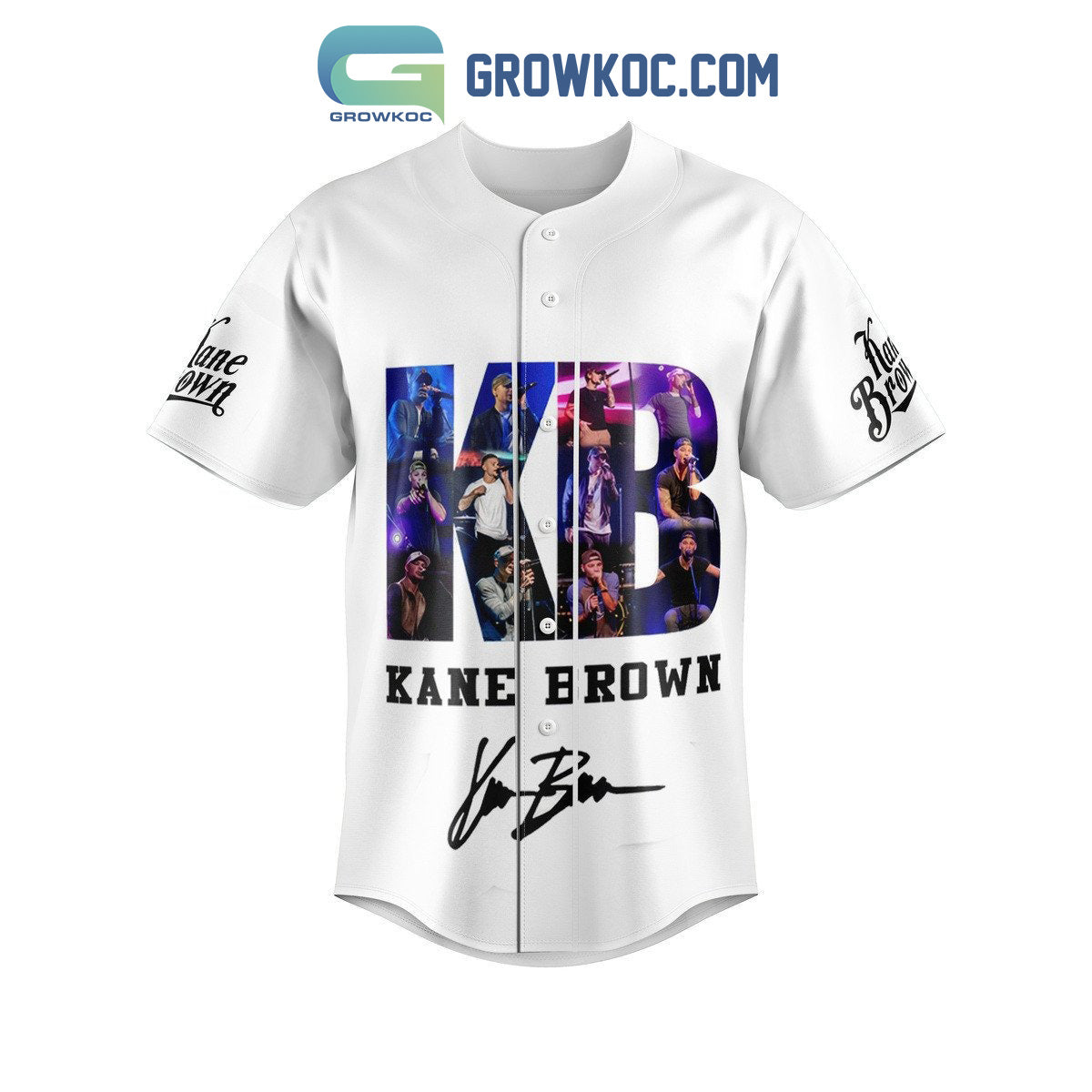 Kane Brown I’m Drowning Drunk In Love Baseball Jersey baseball jersey product view 2