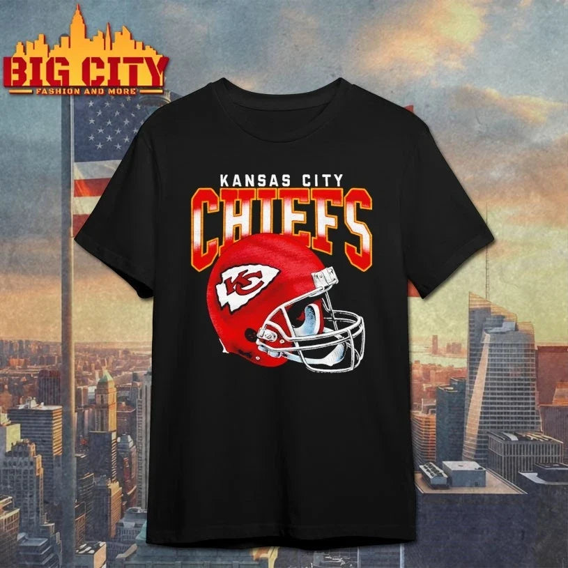 Kansas City Chiefs Gradient Helmet Shirt Unisex T-shirt, Sweatshirt, Hoodie, Long Sleeve Tee - T-Shirt, Sweatshirt, Hoodie