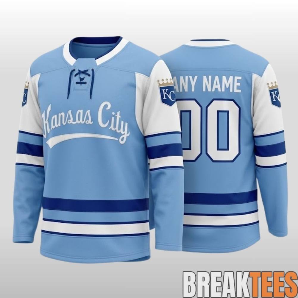 Kansas City Royals Iced Out Giveaway 2026 Hockey Jersey Unisex T-shirt, Sweatshirt, Hoodie, Long Sleeve Tee - T-Shirt, Sweatshirt, Hoodie