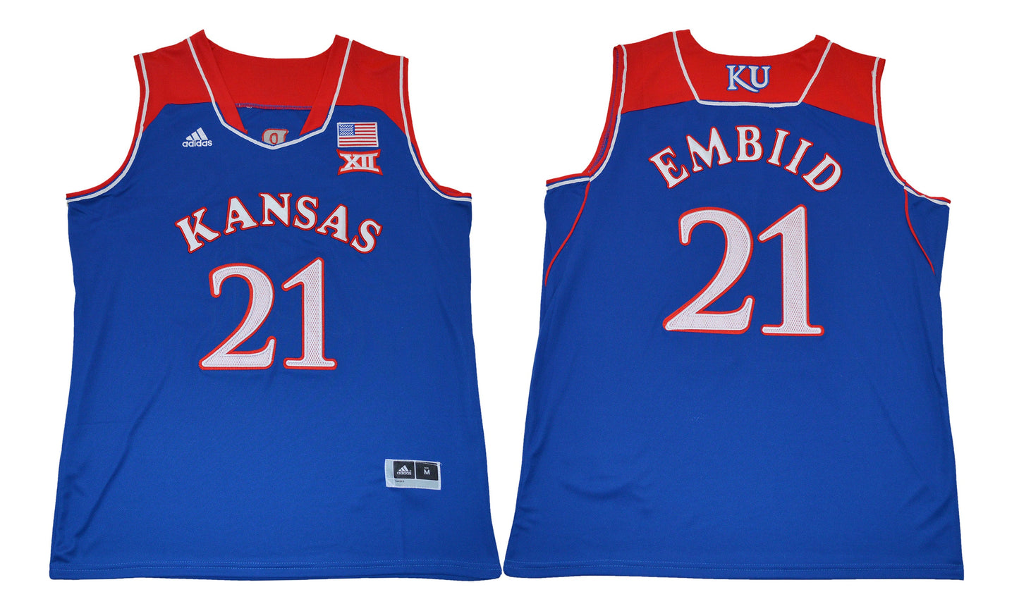 Kansas 21 College Football Jersey football jersey product view 1