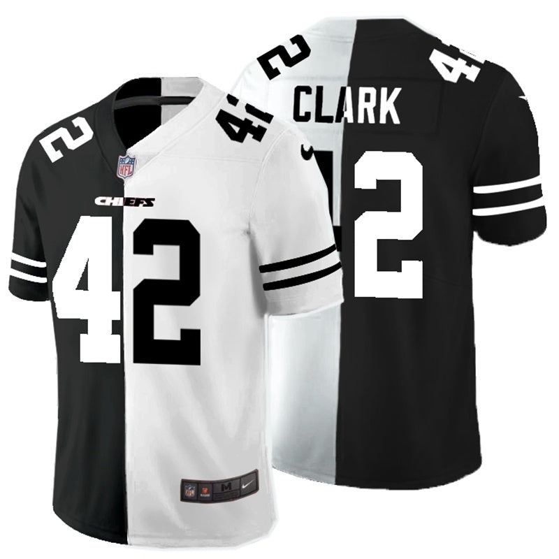 Kansas City Chiefs Style 10 Football Jersey football jersey product view 1