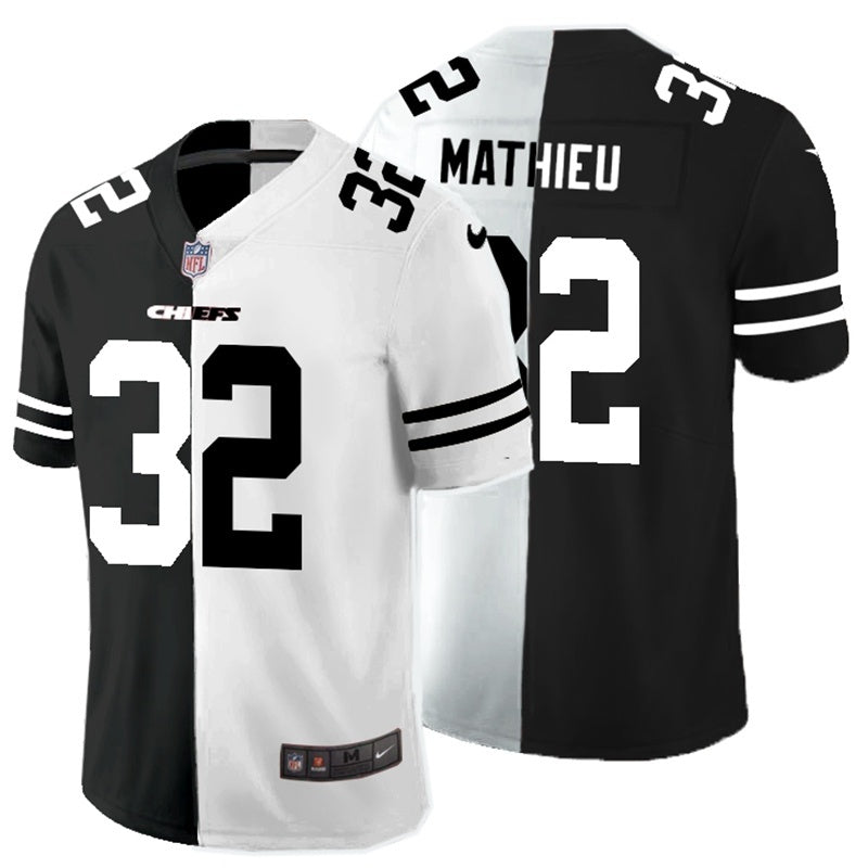 Kansas City Chiefs Style 9 Football Jersey football jersey product view 1