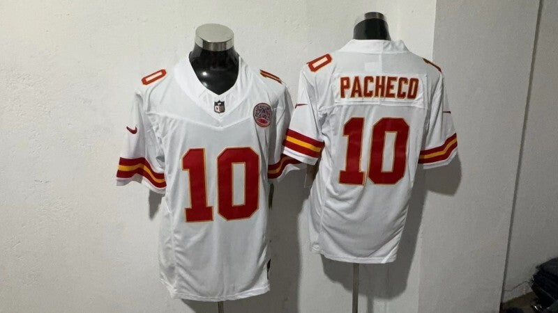 Kansas City Chiefs #10 Isiah Pacheco Style 4 Football Jersey football jersey product view 1