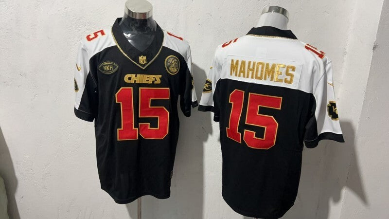 Kansas City Chiefs #15 Patrick Mahomes Style 6 Football Jersey football jersey product view 1