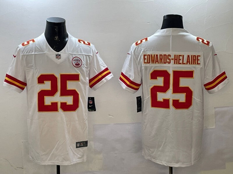 Kansas City Chiefs #25 Chiefs V2 Football Jersey football jersey product view 1