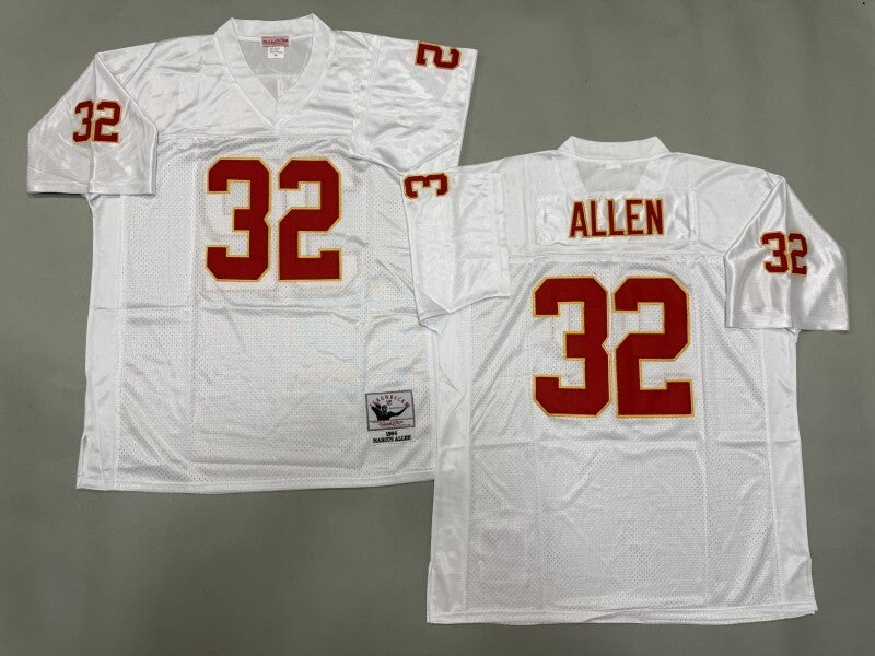 Kansas City Chiefs #32 Marcus Allen Kansas City Chiefs Style 1 Football Jersey football jersey product view 1
