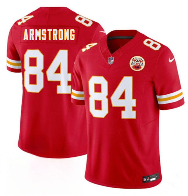 Kansas City Chiefs #84 Andrew Armstrong Red 2026 F.U.S.E. Vapor Untouchable Football Jersey football jersey product view 1