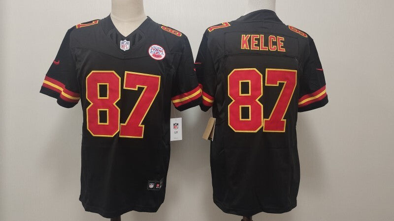 Kansas City Chiefs #87 Travis Kelce Chiefs Team Edition Football Jersey football jersey product view 1