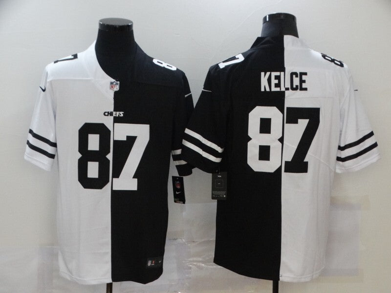 Kansas City Chiefs #87 Travis Kelce Split V2 308 Football Jersey football jersey product view 1