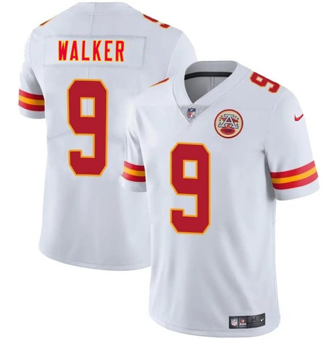 Kansas City Chiefs #9 Kenneth Walker III White 2026 Vapor Untouchable Limited Football Jersey football jersey product view 1