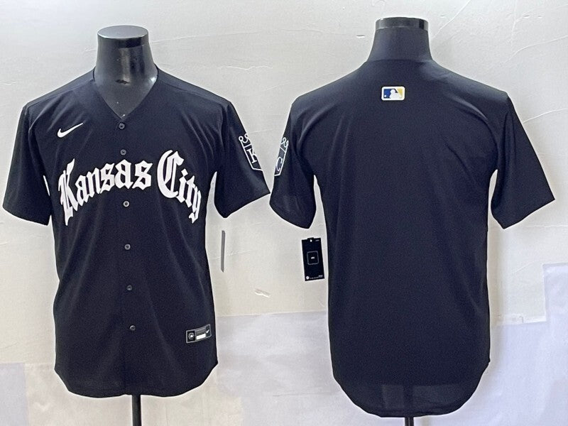 Kansas City Royals Royals 5 Collaboration Style 3 Baseball Jersey baseball jersey product view 1
