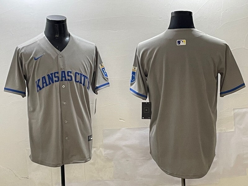 Kansas City Royals Royals Adult Baseball Jersey baseball jersey product view 1