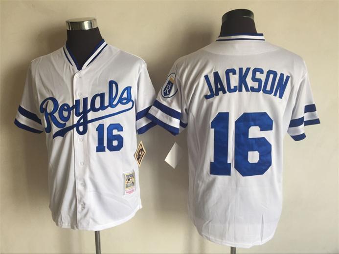 Kansas City Royals #16 Style 3 Baseball Jersey baseball jersey product view 1