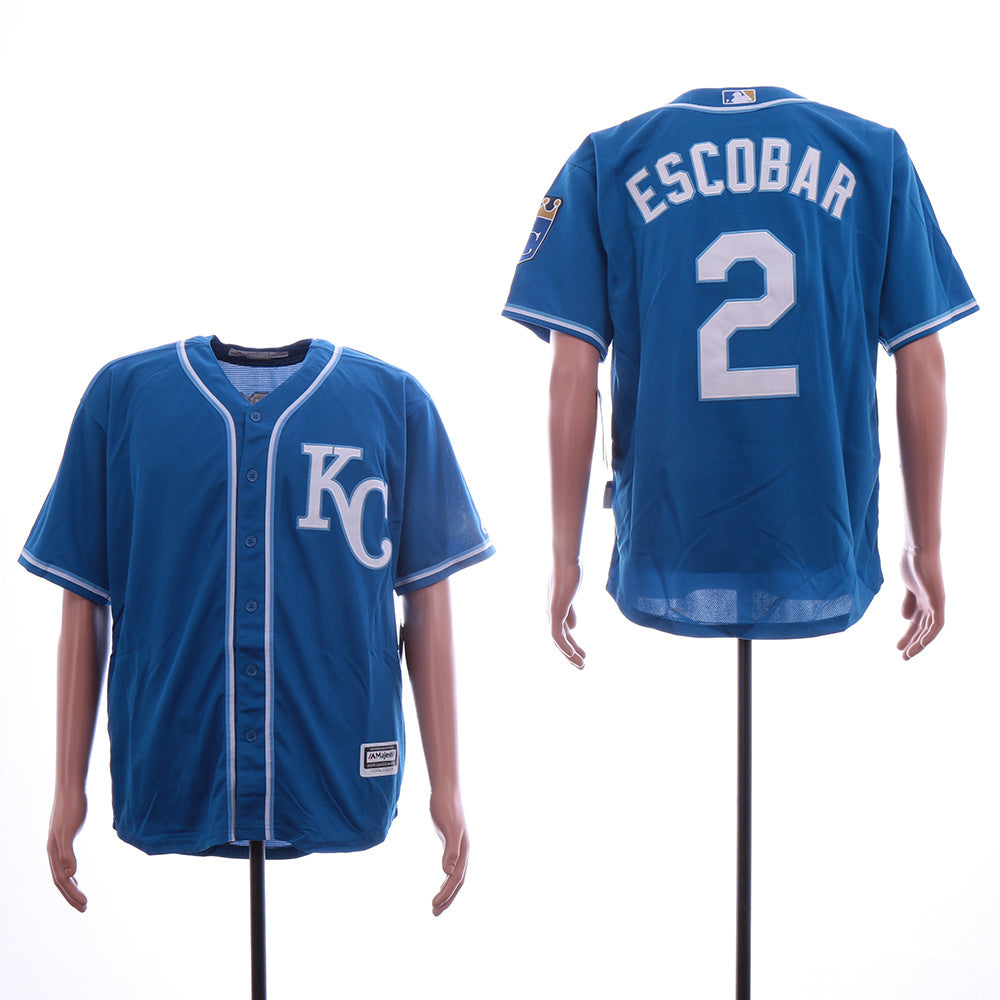Kansas City Royals #2 Style 2 Baseball Jersey baseball jersey product view 1