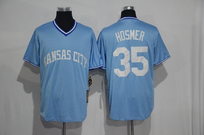 Kansas City Royals #35 Style 2 Baseball Jersey baseball jersey product view 1