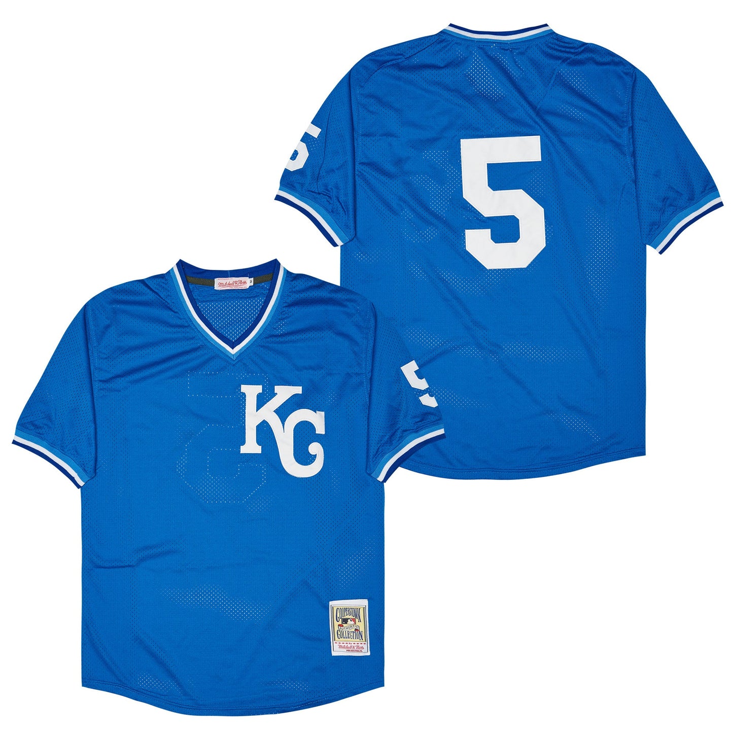 Kansas City Royals #5 George Brett Style 1 Baseball Jersey baseball jersey product view 1