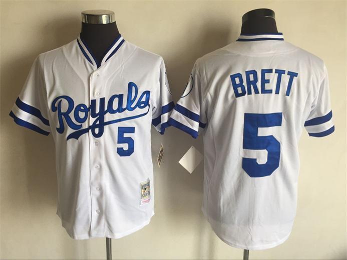 Kansas City Royals #5 Style 2 Baseball Jersey baseball jersey product view 1