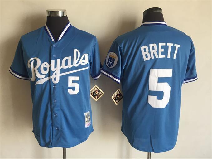 Kansas City Royals #5 Style 3 Baseball Jersey baseball jersey product view 1