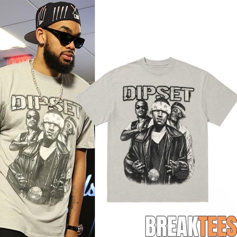 Karl Anthony Towns Dipset Knicks Game 3 Shirt Unisex T-shirt, Sweatshirt, Hoodie, Long Sleeve Tee - T-Shirt, Sweatshirt, Hoodie