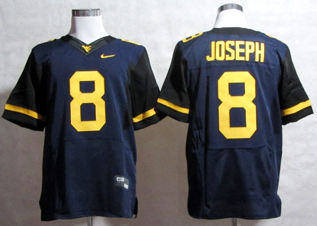 Karl Joseph 8 Elite Edition Blue College Football Jersey football jersey product view 1
