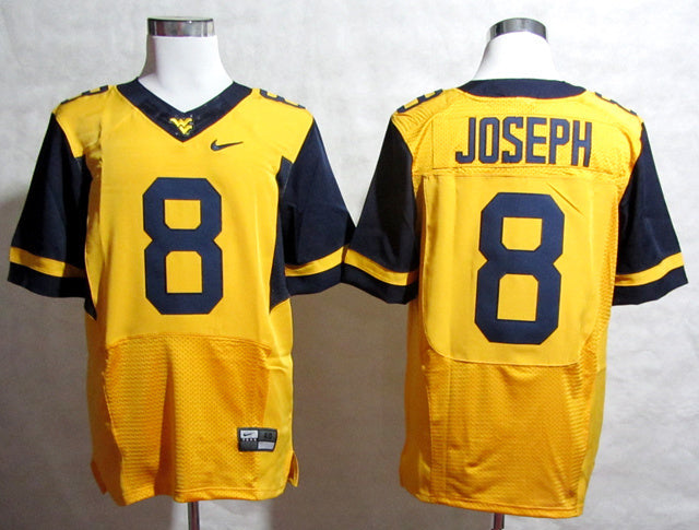 Karl Joseph 8 Elite Edition Gold College Football Jersey football jersey product view 1