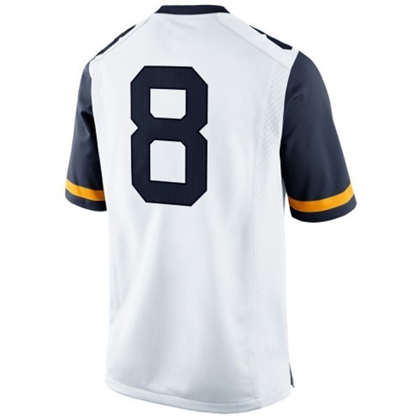 Karl Joseph 8 White2 College Football Jersey football jersey product view 1
